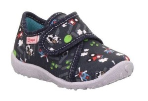 Superfit kapcie SPOTTY 1-009246-8170 blau (21-26) 