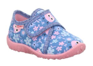 Superfit kapcie SPOTTY 1-009246-8180 blau (20-26) 