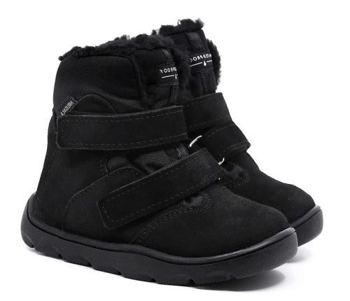 Buty dziecięce zimowe Mrugała tami_barefoot_black_1.jpg