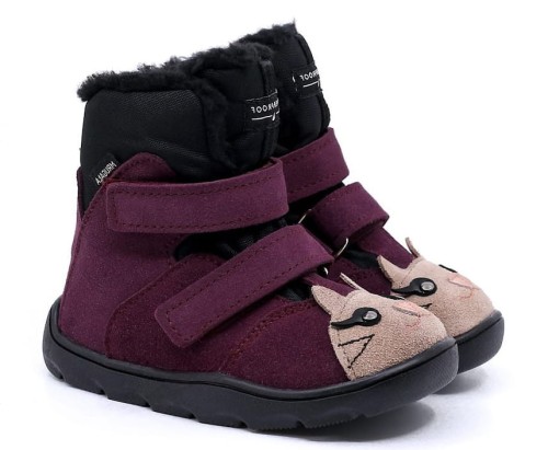 Buty dziecięce zimowe Mrugała heli_barefoot_kitty_plum_1.jpg