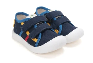 D.D. Step tenisówki trampki BAREFOOT C100-61143 Royal blue