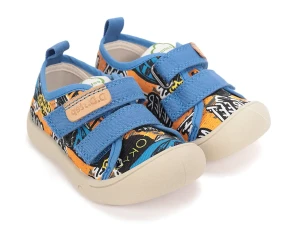 D.D. Step tenisówki trampki BAREFOOT C100-61391A Areo blue