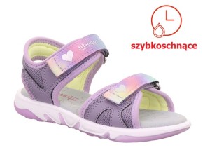 Superfit sandały PEBBLES 1-009540-8500 lila (31-35)