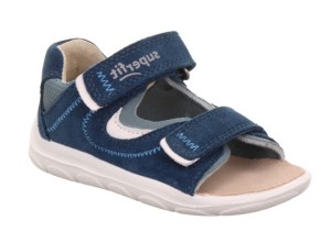 Superfit sandały 1-001060-8000 NINO blau/grau (26-28)