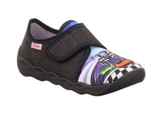 Superfit kapcie BUBBLE schwarz 1-006274-0000 (26-31)