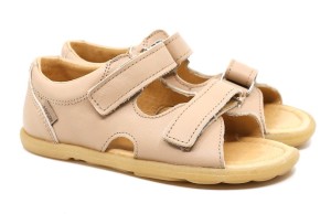 MRUGAŁA sandały FLO 1305/6-02 capuccino barefoot (31-32)