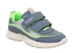 SUPERFIT półbuty rush 1-006207-8040 BLAU/HELLGRÜN (31-35)