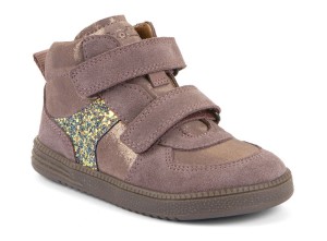Froddo trzewiki LOOP BAREFOOT G2110157-5 pink/gold (21-25)