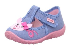 Superfit kapcie SPOTTY blau 1-009256-8510