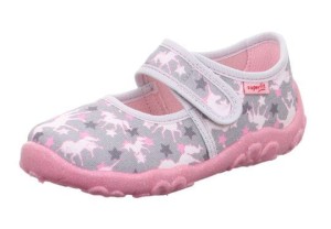 Superfit kapcie BONNY 1-800283-2030 grau/rosa (31-35)