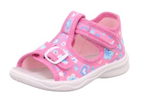 Superfit kapcie sandałki 1-800292-5510 polly rosa/blau 