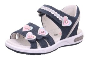 Superfit sandały EMILY 1-006133-8010 blau/silber
