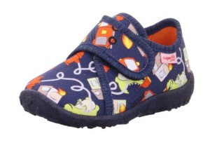 Superfit kapcie SPOTTY blau/mehrfarbig 1-009246-8070
