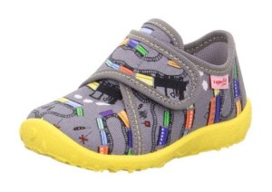 Superfit kapcie SPOTTY GRAU/MEHRFARBIG 1-009246-2050