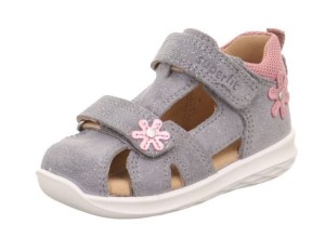 Superfit sandały BUMBLEBEE 1-000388-2500 hellgrau/rosa 