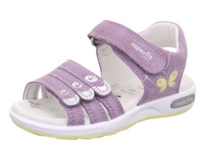 Superfit sandały EMILY lila/gelb 1-006137-8500