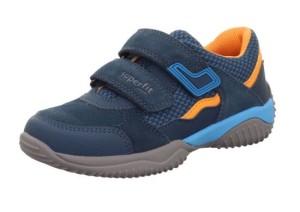 SUPERFIT półbuty storm 1-006389-8010 blau/orange (27-30)
