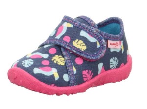 Superfit kapcie SPOTTY 1-009246-8160 DUNKELBLAU