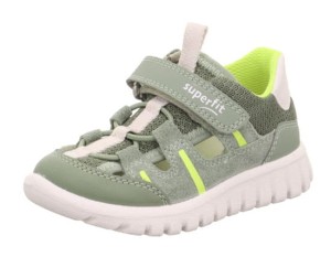 SUPERFIT półbuty sport7 mini 1-006181-7500 HELLGRÜN/GELB (31-33) 