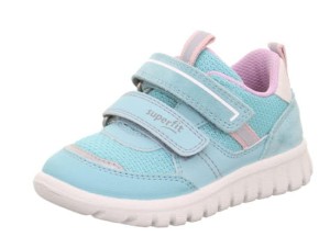 SUPERFIT półbuty sport7 mini 1-006203-7530 HELLGRÜN/LILA (23-26)