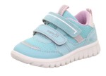 SUPERFIT półbuty sport7 mini 1-006203-7530 HELLGRÜN/LILA (31-35)