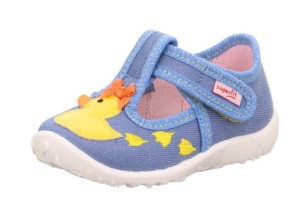 Superfit kapcie SPOTTY 1-009256-8400 hellblau